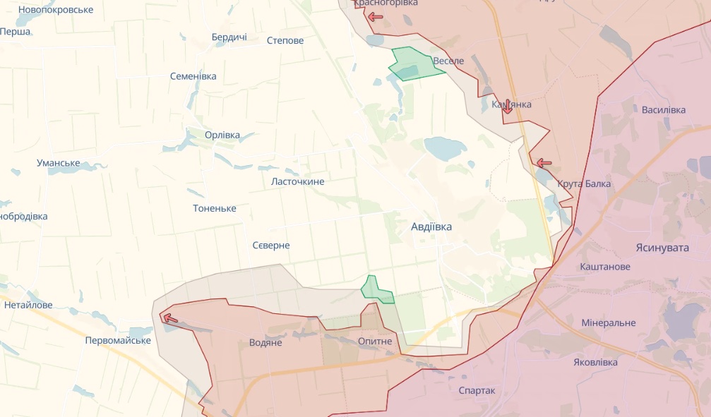 Генштаб: Сили оборони наступають на Мелітополь та Бердянськ, ворог атакує на сході – карта