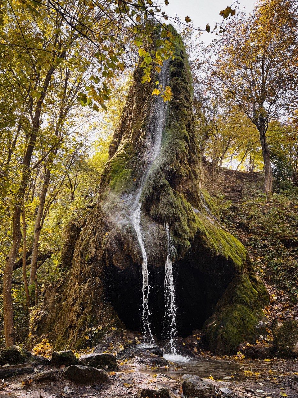 Водоспад у Маліївцях. Фото: Цвітана Горобівська