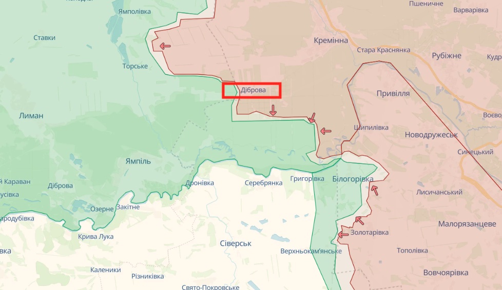 Генштаб: Сили оборони відбили атаки під Бахмутом, наступають на Мелітополь, Бердянськ – карта