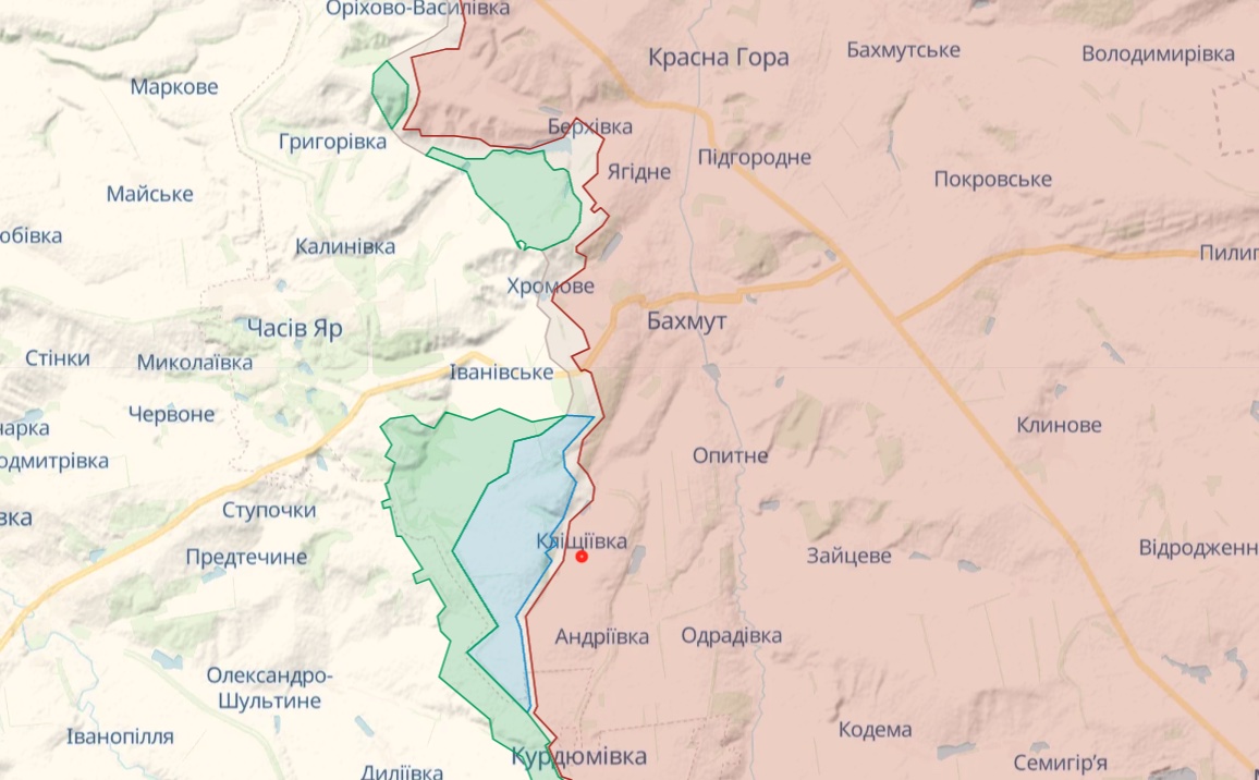 General Staff: Russia tried to regain positions in the north of the Zaporozhye region - map