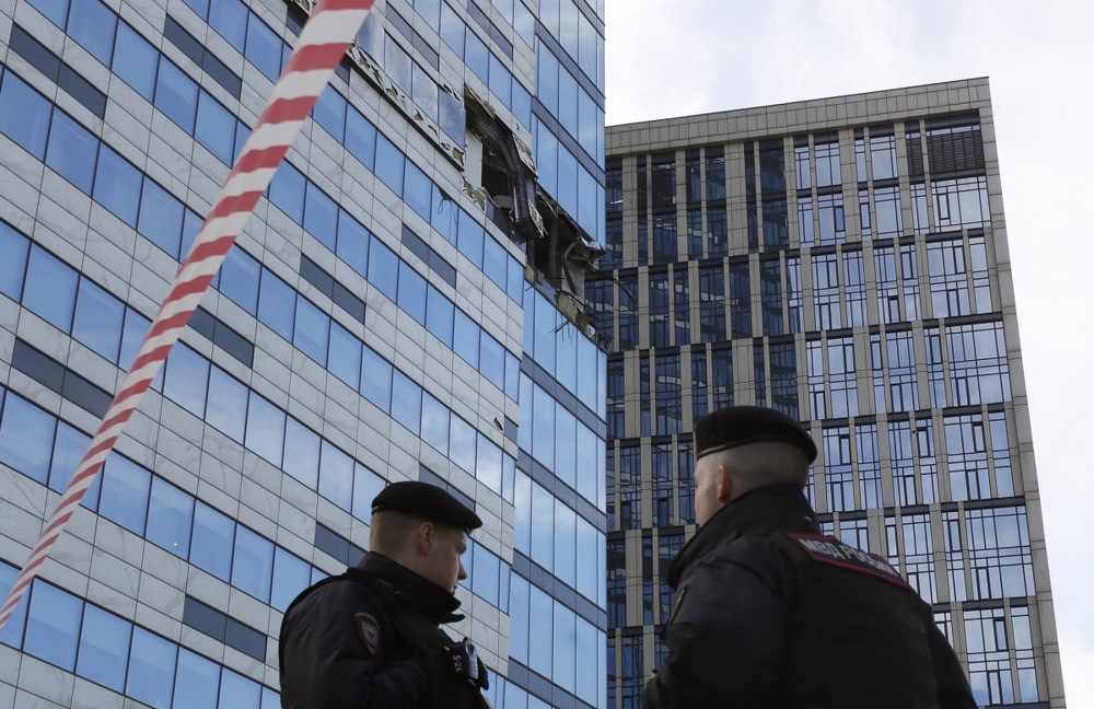 Фото: EPA Як виглядають хмарочоси Москва-Сіті після вибухів – фотографії