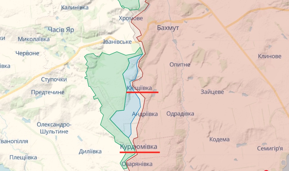 Карта: deepstatemap.live Генштаб: Оккупанты попытались атаковать на Запорожском направлении – карта