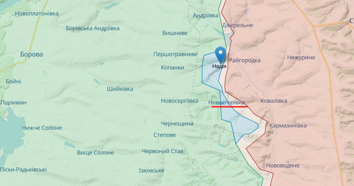 Маляр: На востоке, где Россия атакует, прошедшая неделя была крайне сложной – карта