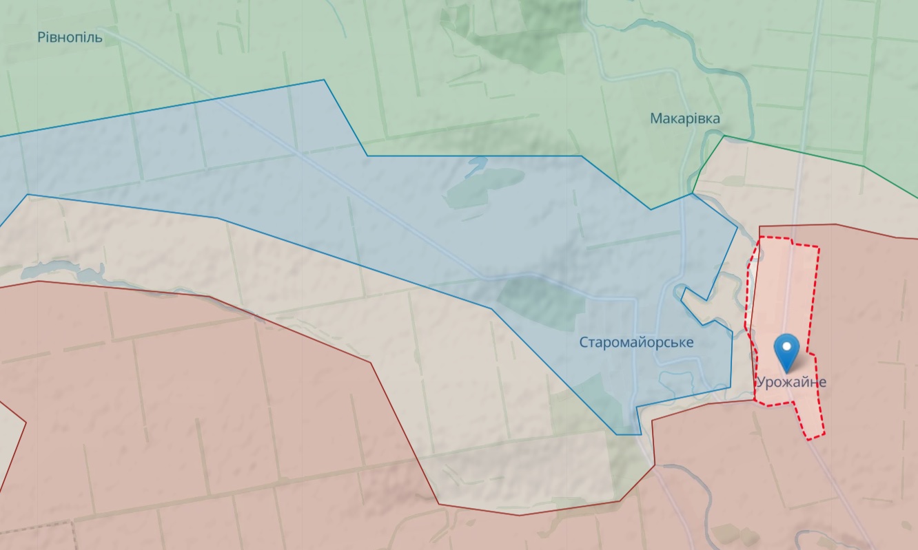 Карта: deepstatemap.live Наступ на півдні. Сили оборони просунулися на сотні метрів – ЗСУ