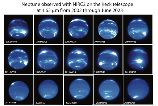 Источник: Imke de Pater, Erandi Chavez, Erin Redwing (UC Berkeley)/W. M. Keck Observatory
