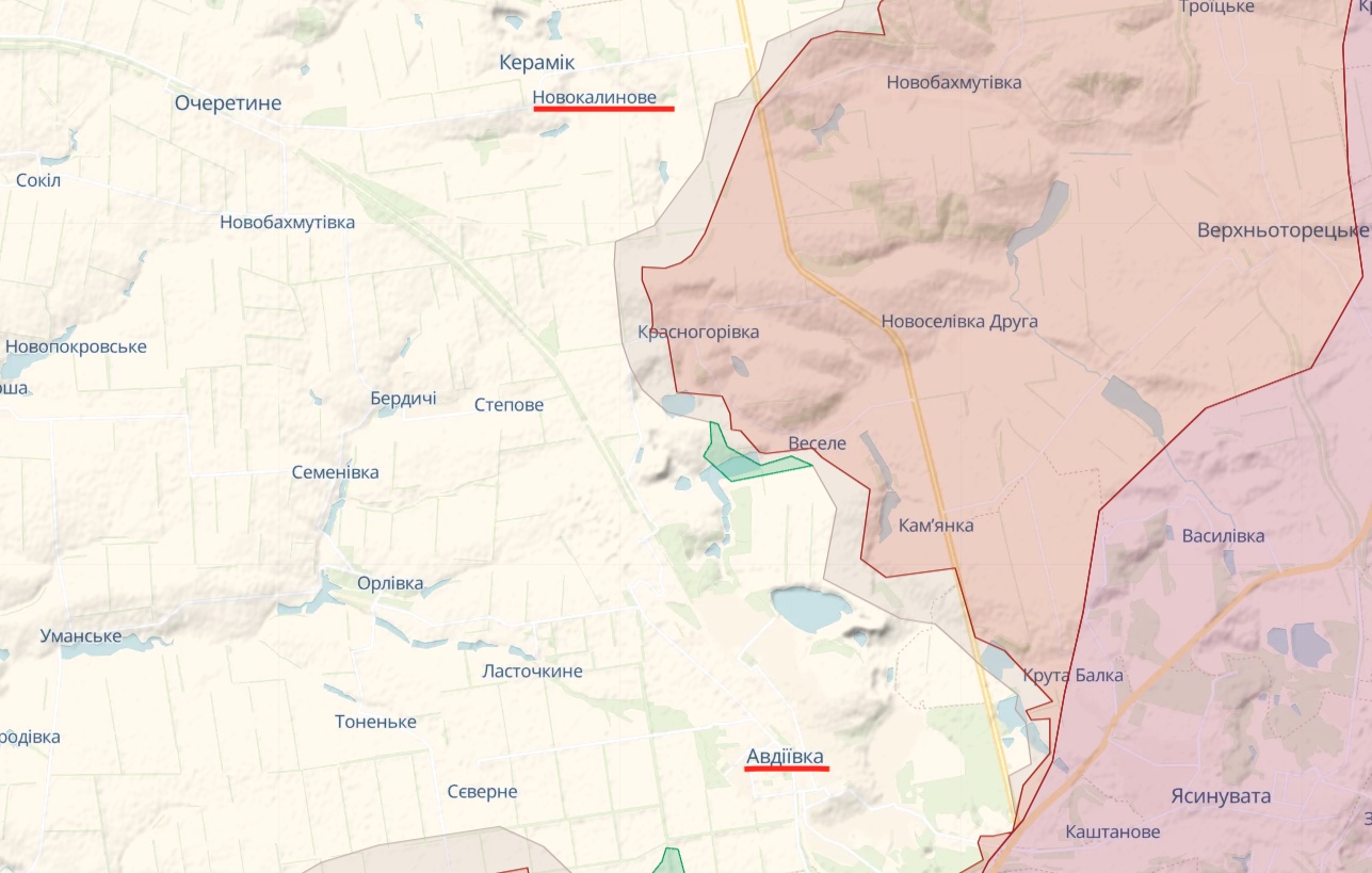Генштаб: Росія атакує на чотирьох напрямках. Безуспішно – карта