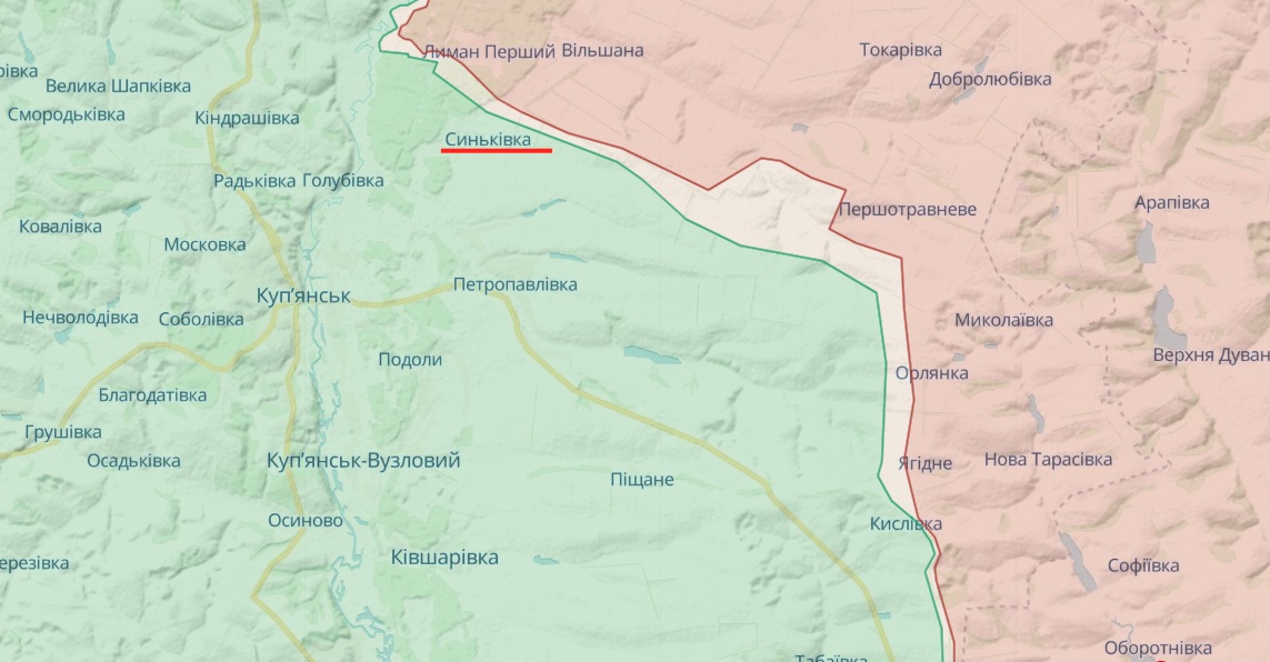Генштаб: Росія атакує на чотирьох напрямках. Безуспішно – карта