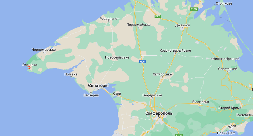 Крим. Після анонсу Буданова стався вибух в Оленівці на Тарханкуті, величезний "гриб": фото