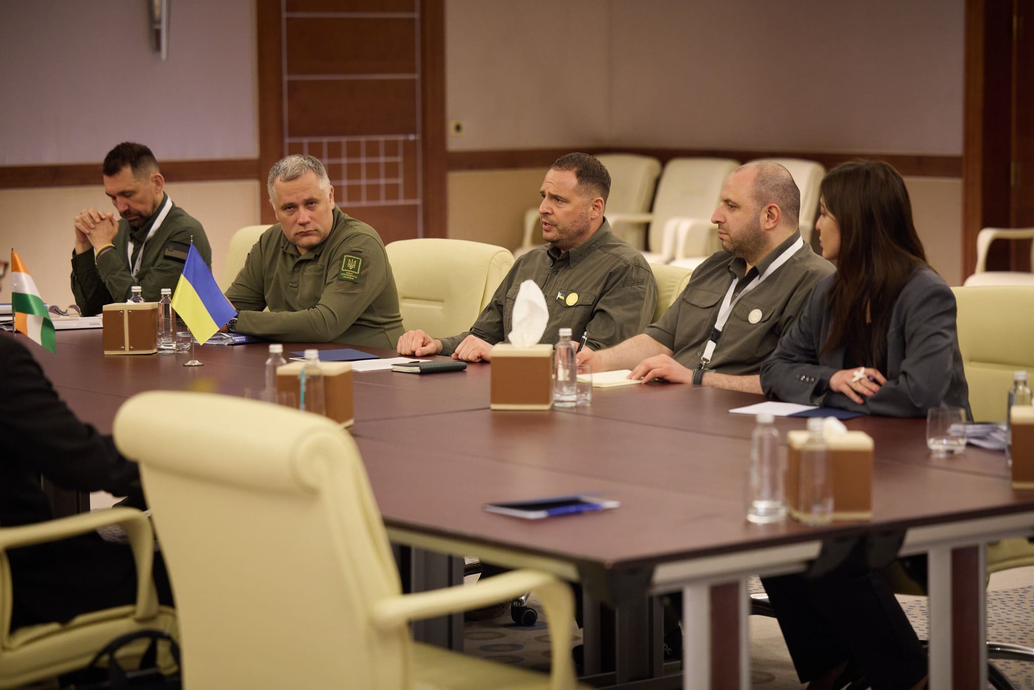 Єрмак і Умєров на переговорах у Джидді (фото – Facebook Умєрова) 