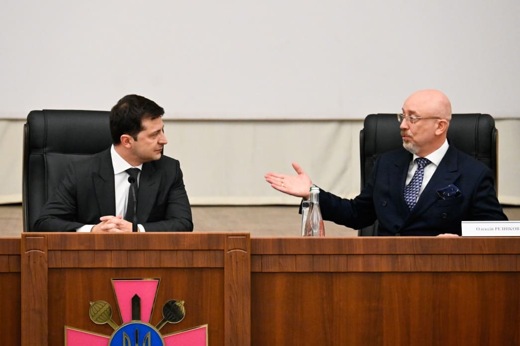 Зеленський представив колективу МО нового міністра Резнікова, листопад 2021 року (фото – пресслужба ОП)