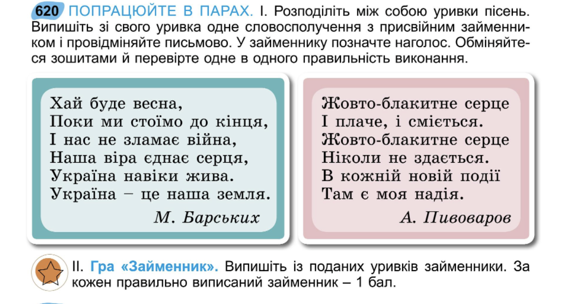 Скрін зі шкільного підручника Скрін зі шкільного підручника