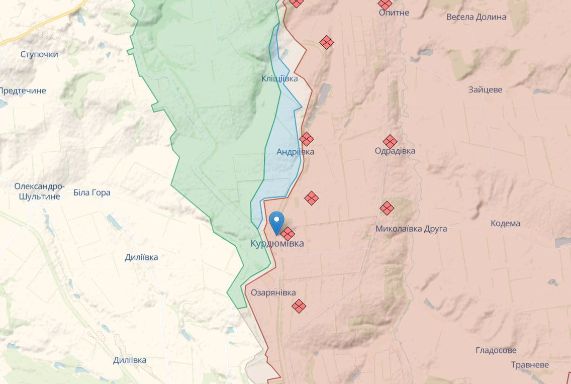 Карта: deepstate Карта: deepstate