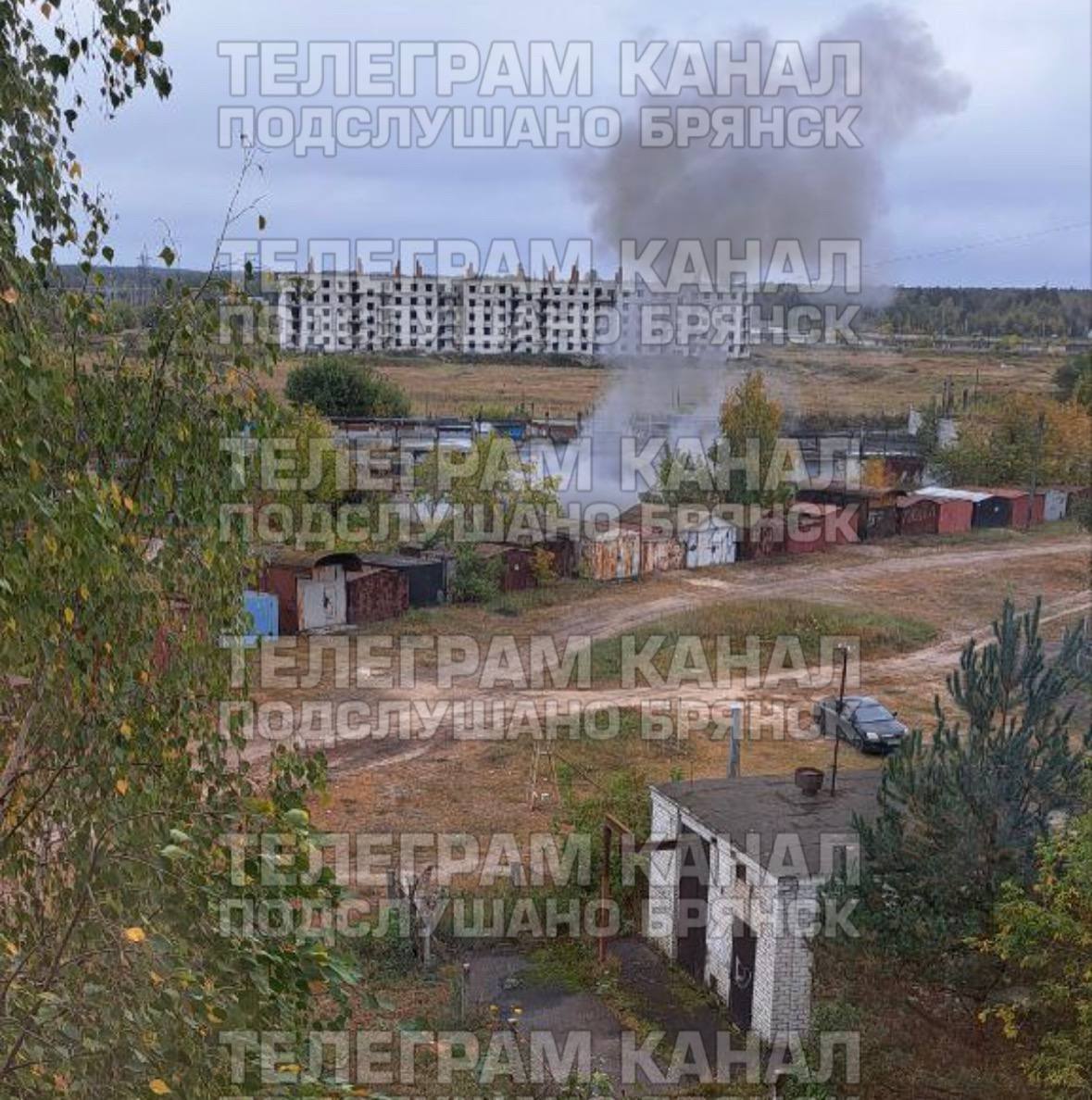 У Брянську вибух та стовп диму, в мережі пишуть про атаку БпЛА на дизельний завод – фото, відео