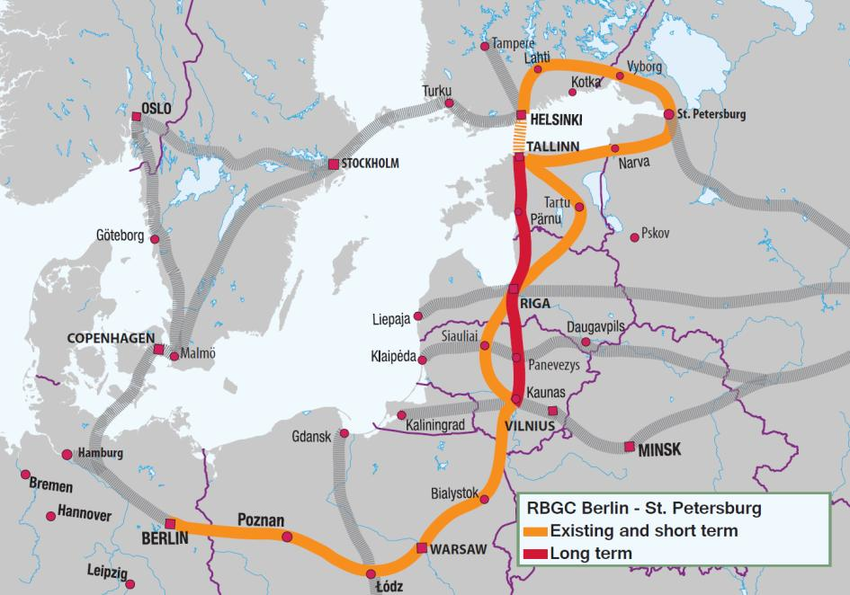 В Литве строят самый длинный железнодорожный мост магистрали Rail Baltica – фото