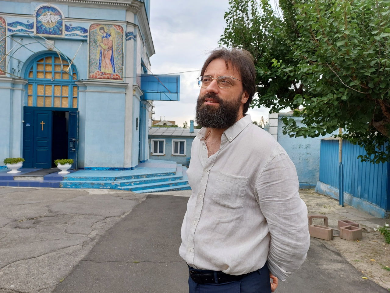 Отець Віталій, настоятель Греко-Софійської церкви