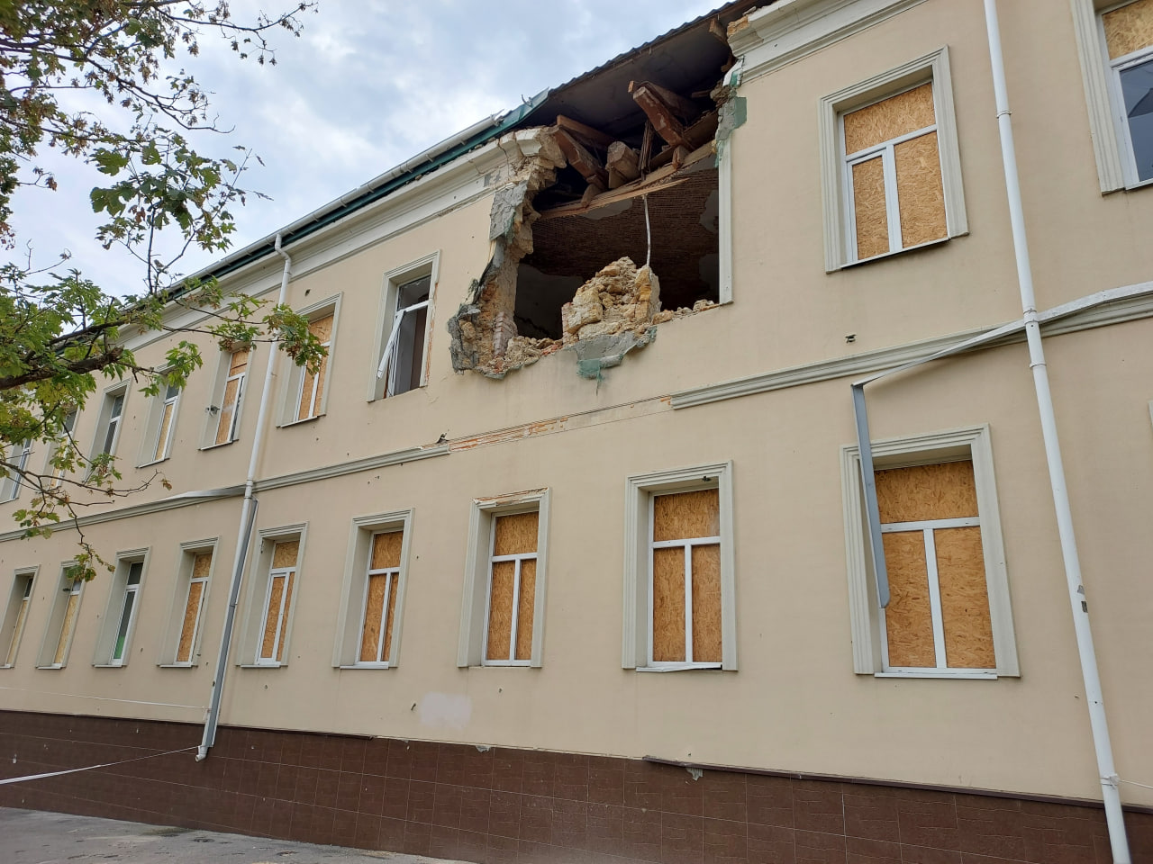 Будівля найстарішої в Херсоні гімназії