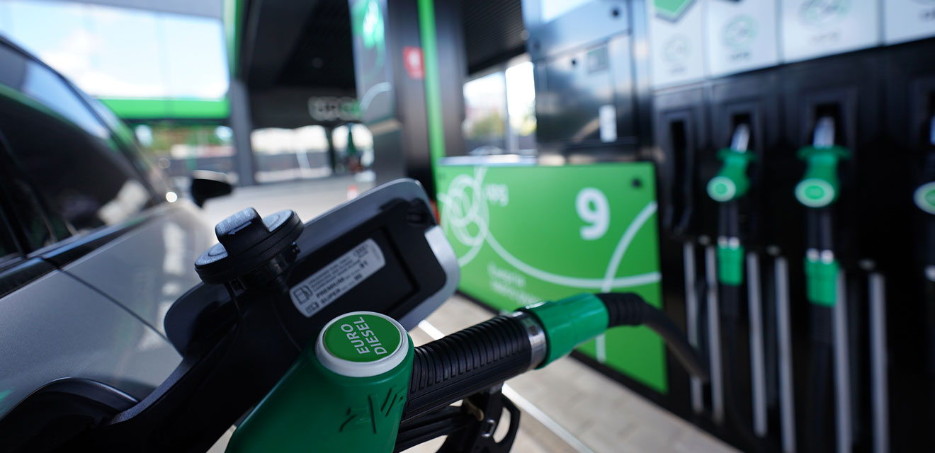 EURO DIESEL на АЗК UPG с Ближнего Востока