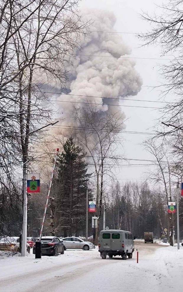 Explosion heard at Russian munitions plant, 1,600km from Ukraine
