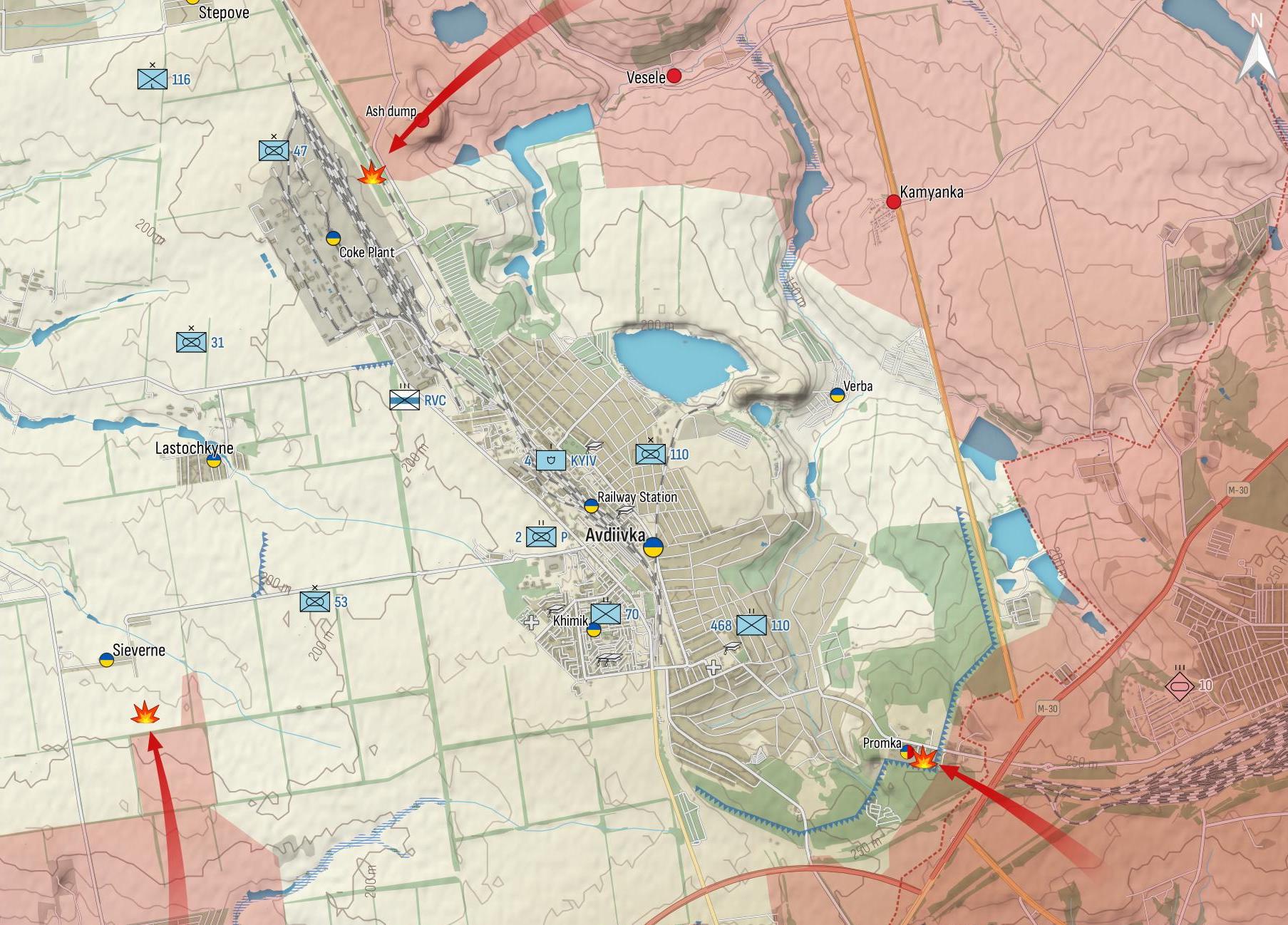 Бои за Авдеевку (Карта: Military Land)