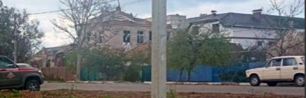 Вибухи у Скадовську. Ракетним ударом знищено будинок з "важливими дядьками" з Росії — фото