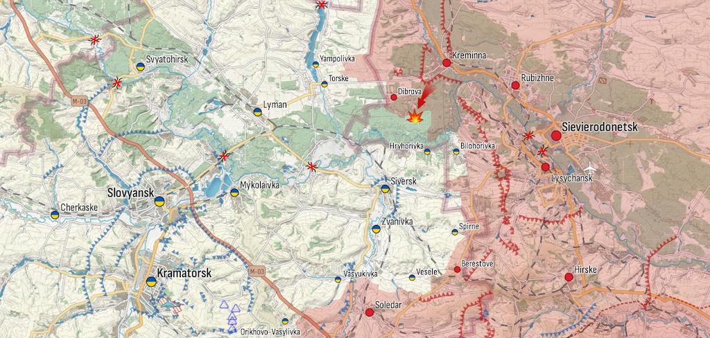 Генштаб: Росія наступає на семи напрямках, ЗСУ атакують під Херсоном та Запоріжжям — карта