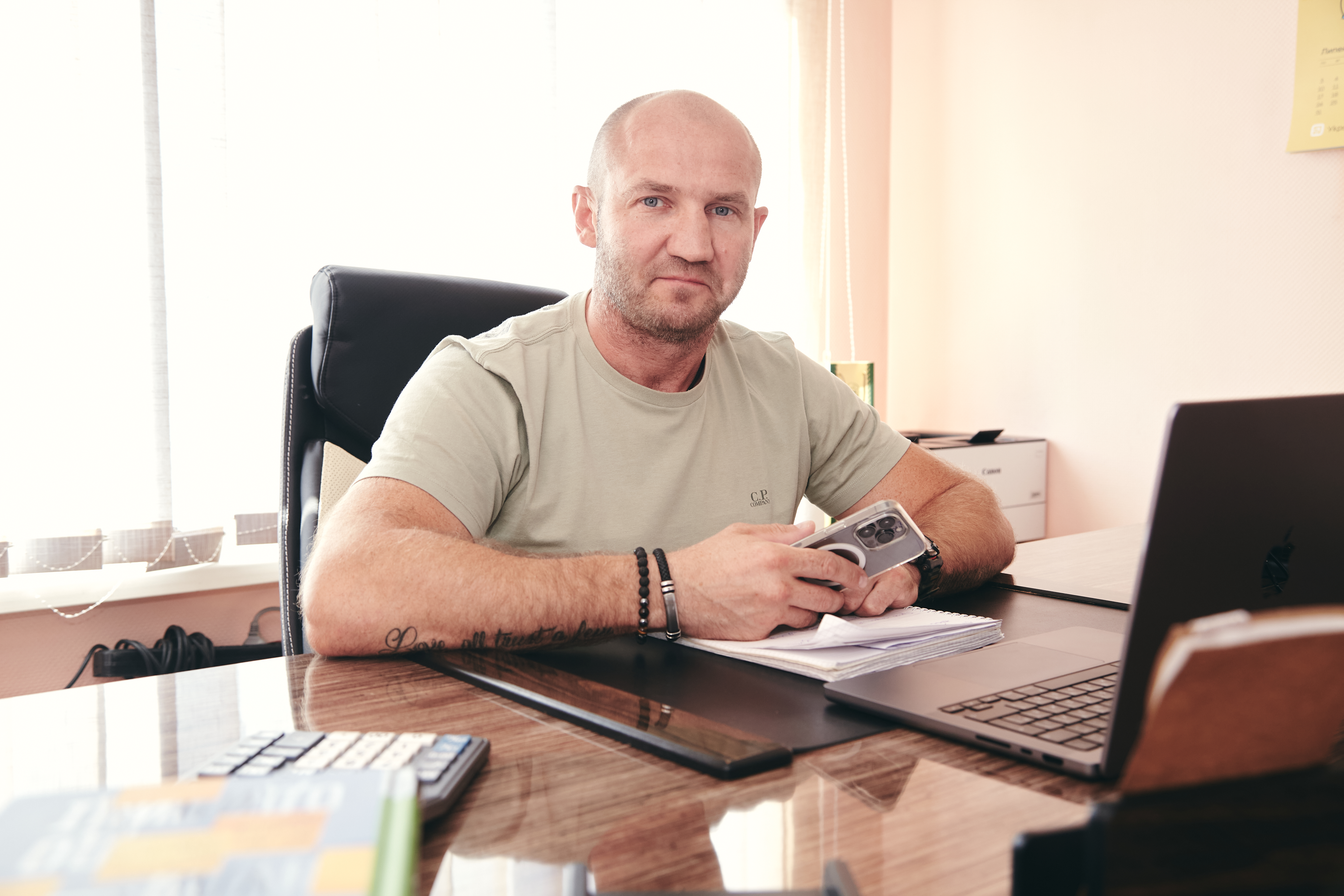 Засновник і власник компанії Гудгрейноіл Юрій Гудима з квітня 2022 року приєднався до ЗСУ, вступивши перед цим у Тероборону