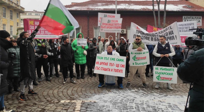 В Болгарии фермеры вышли на протест, требуют субсидий из-за войны в Украине