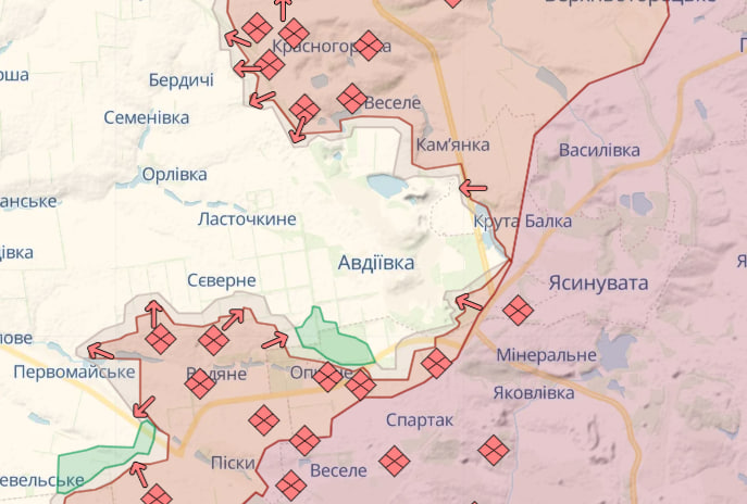 Карта: deepstate