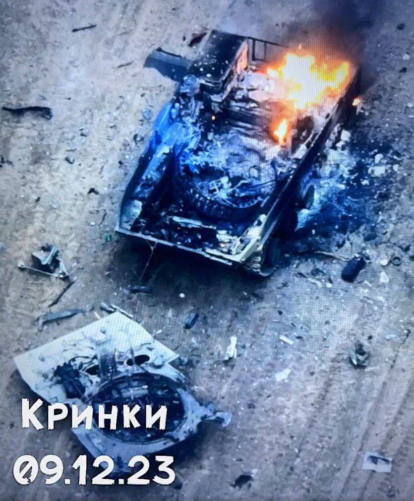 Ситуація в Кринках. Росії за день спалили не менше десяти одиниць техніки – фото