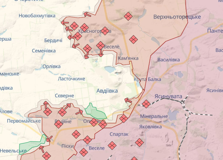 Карта: deepstate