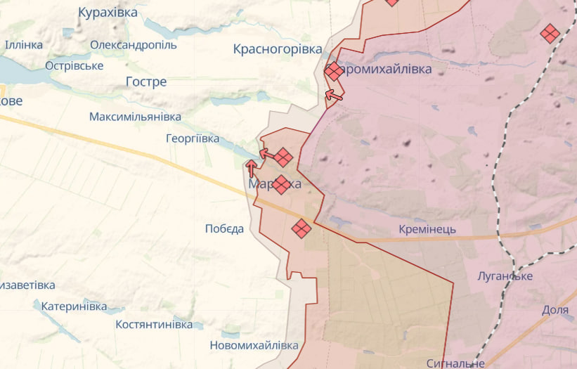 Карта: deepstate