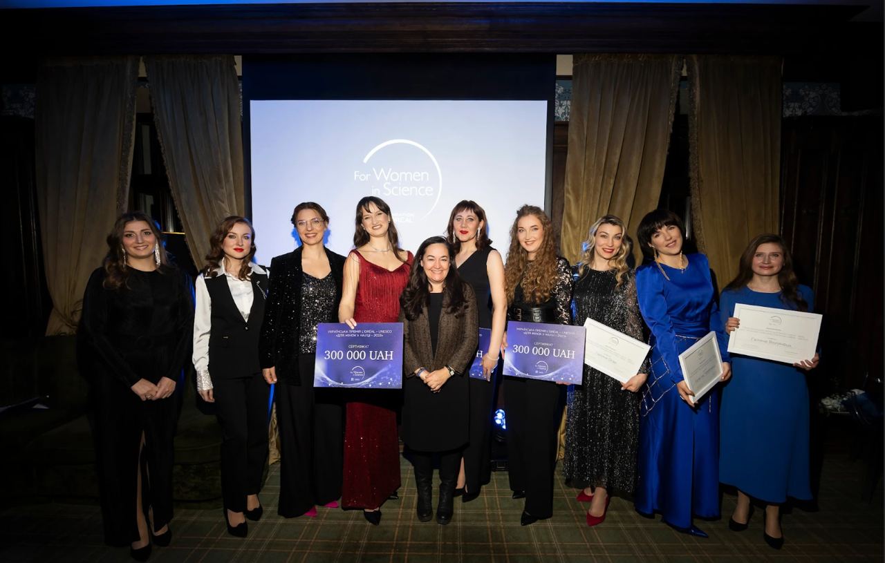 L’oréal Україна відзначила трьох переможниць серед українських жінок-науковиць