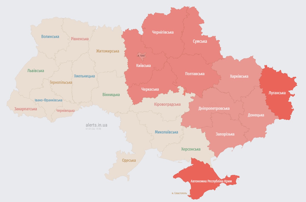 Россия запустила ударные дроны: в Киевской области работает ПВО