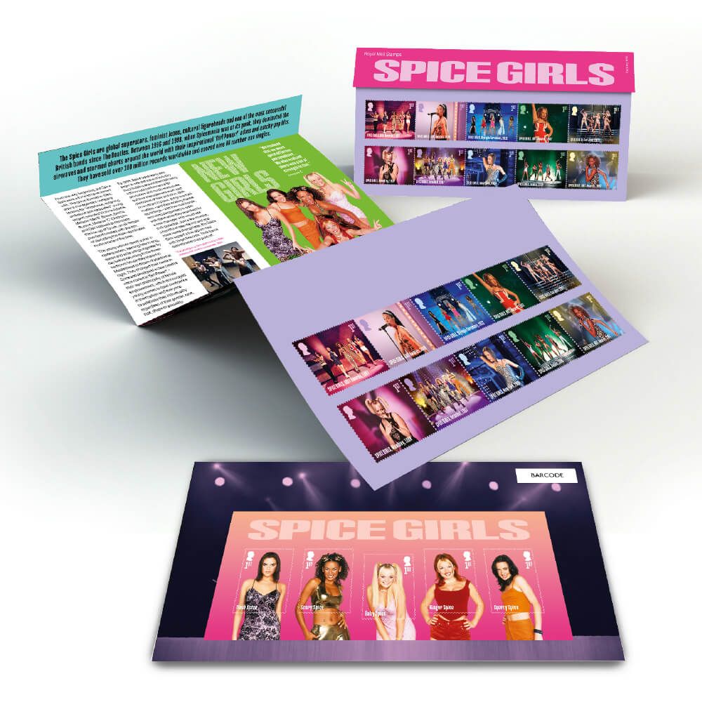 Британская королевская почта выпустила серию марок, посвященную поп-группе 90-х – фото