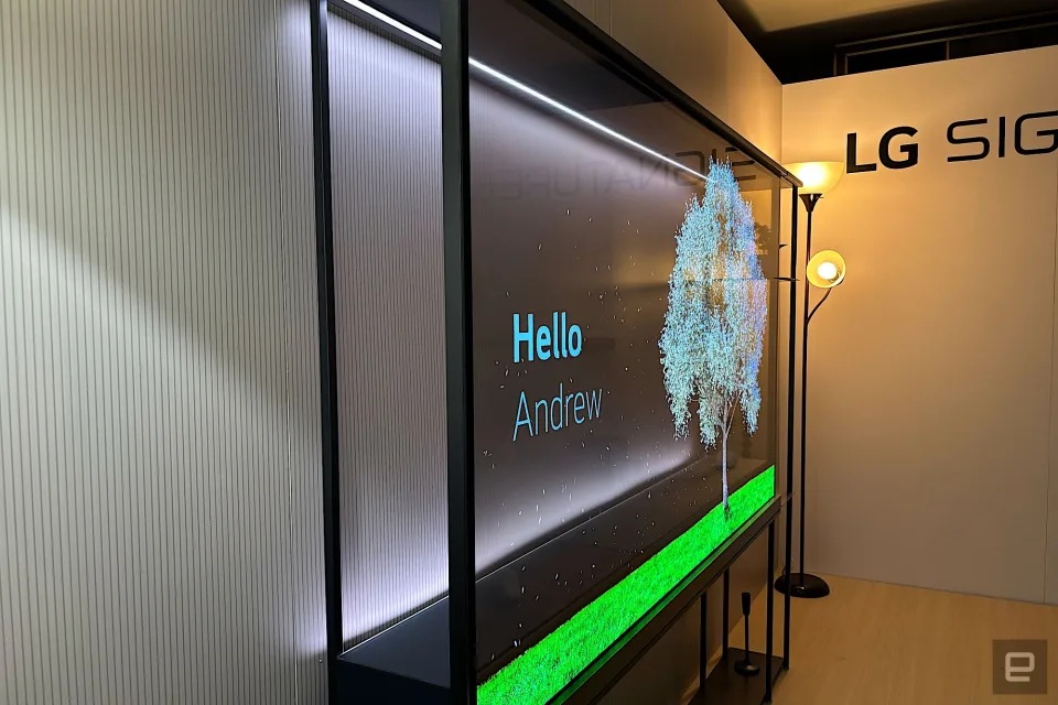 LG показала беспроводной телевизор с прозрачным экраном – как он выглядит