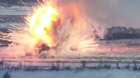 Авдеевка. ВСУ уничтожили очередной "Солнцепек" россиян: видео детонации и огромный "гриб"