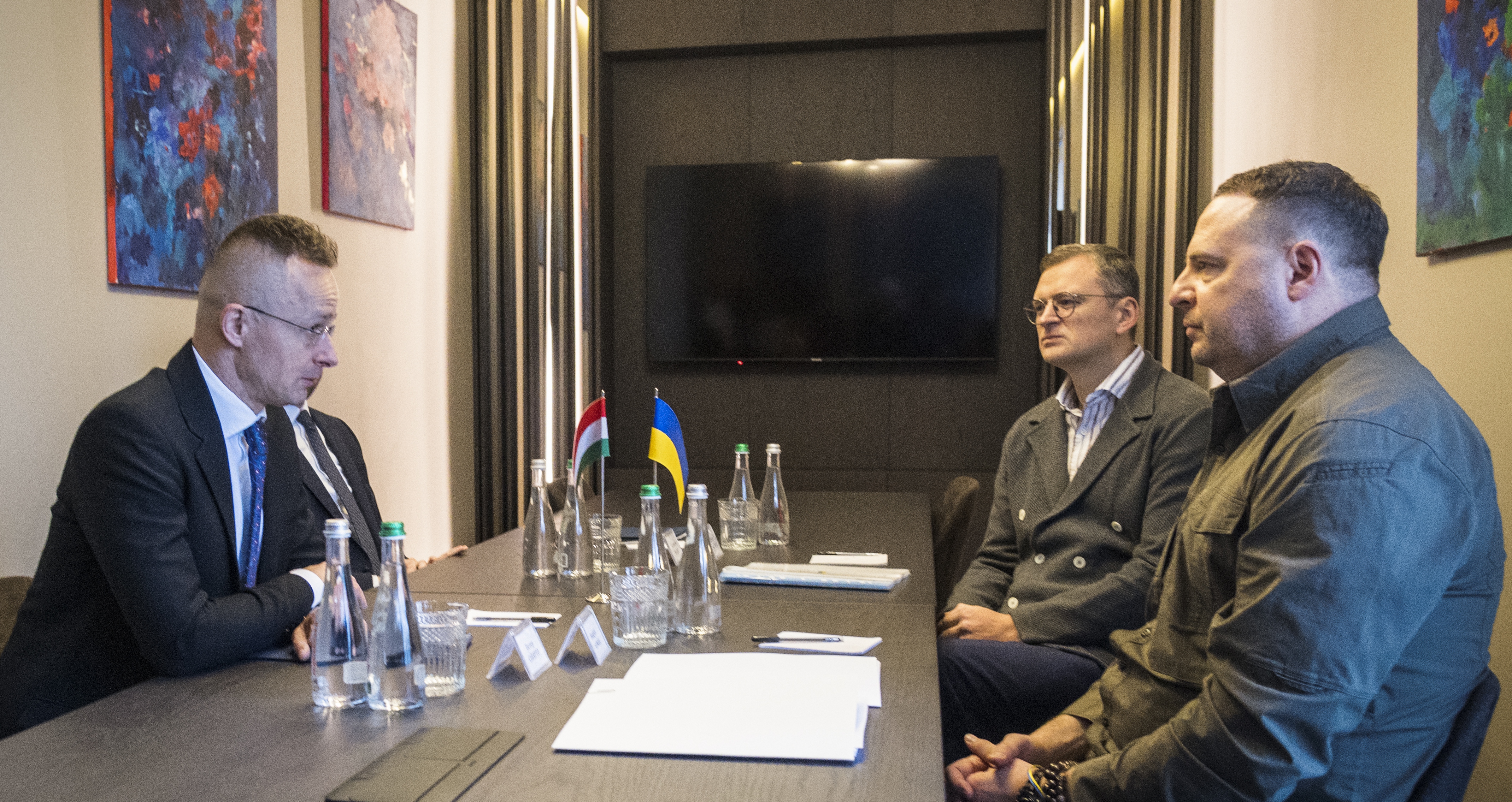 Міністр зовнішньої економіки та закордонних справ Угорщини Петер Сійярто відвідав Україну з візитом (Фото: ОП)