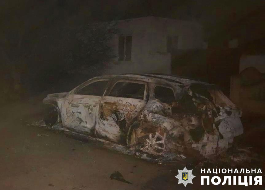 Наслідки російського удару, 1 лютого 2024 (Фото: Поліція Херсонської області)