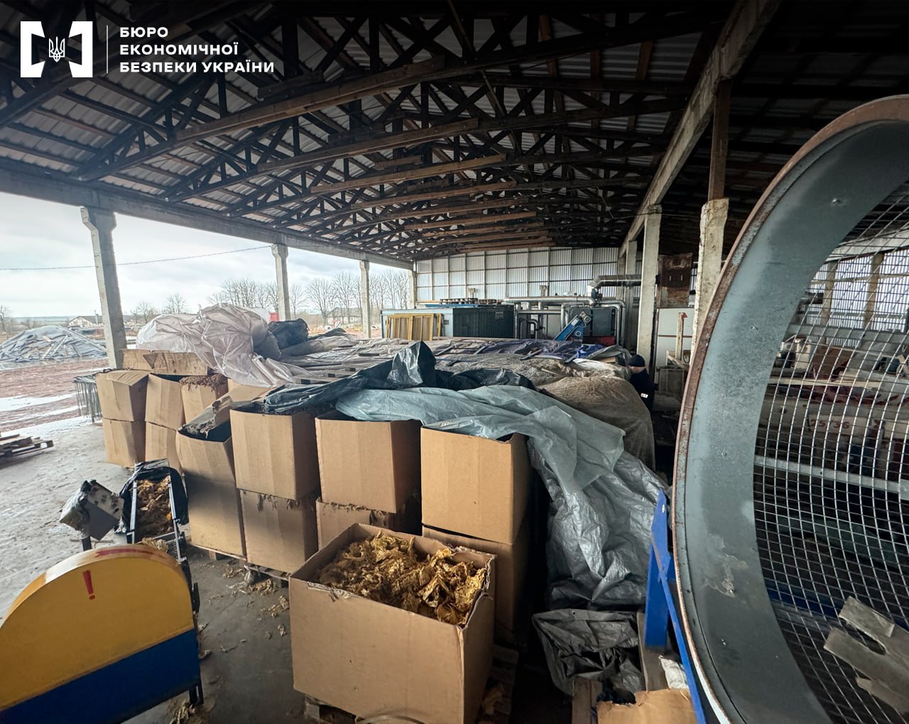 Табак на 100 млн грн: БЭБ разоблачила масштабную нелегальную фабрику на Волыни — фото