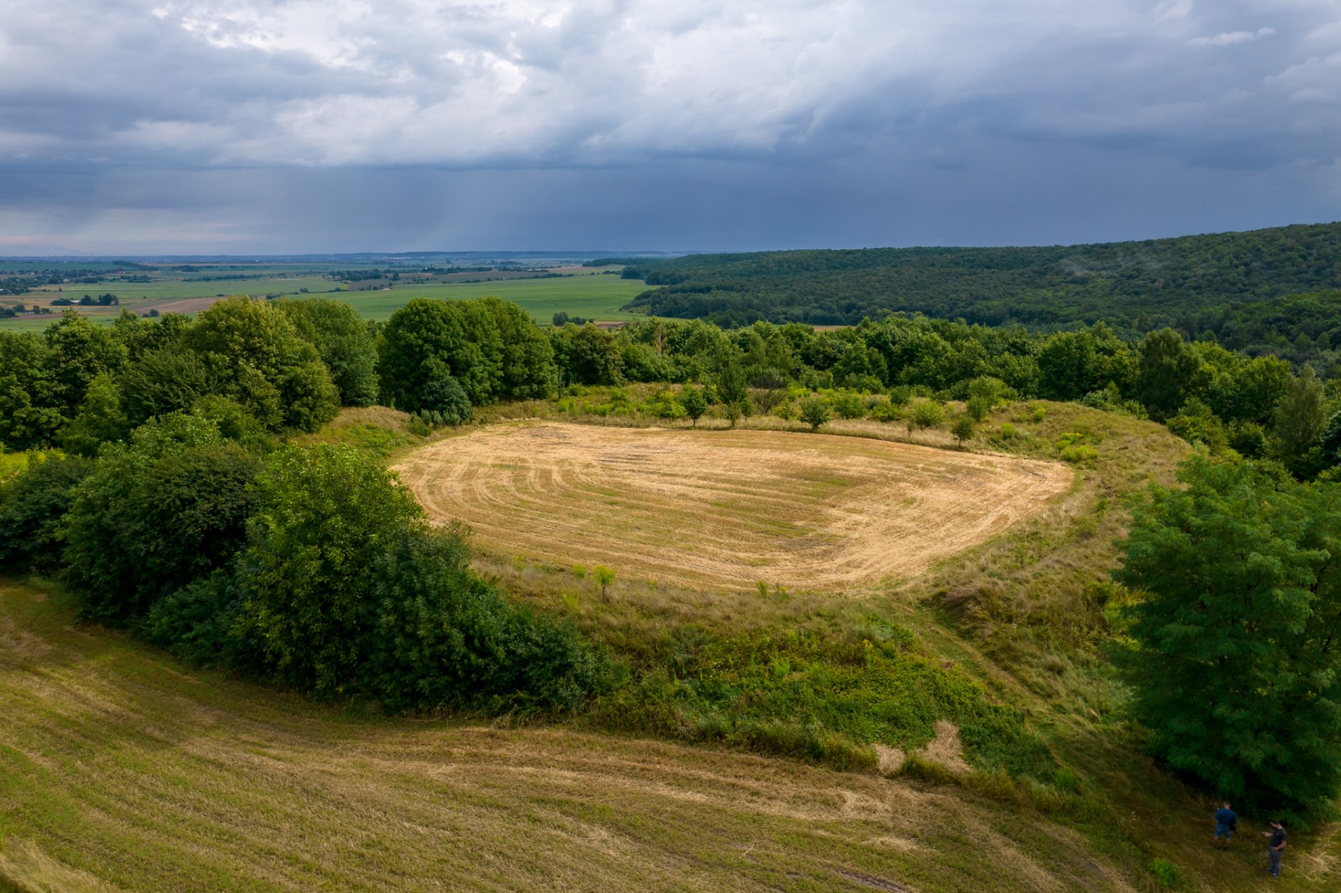 Древнее городище возле Ровно использовали как поле: суд вернул землю государству – фото