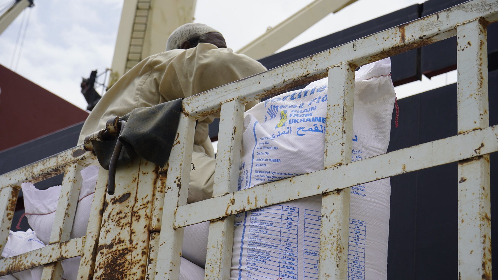 Украина направила в Судан очередную партию гуманитарного зерна – фото