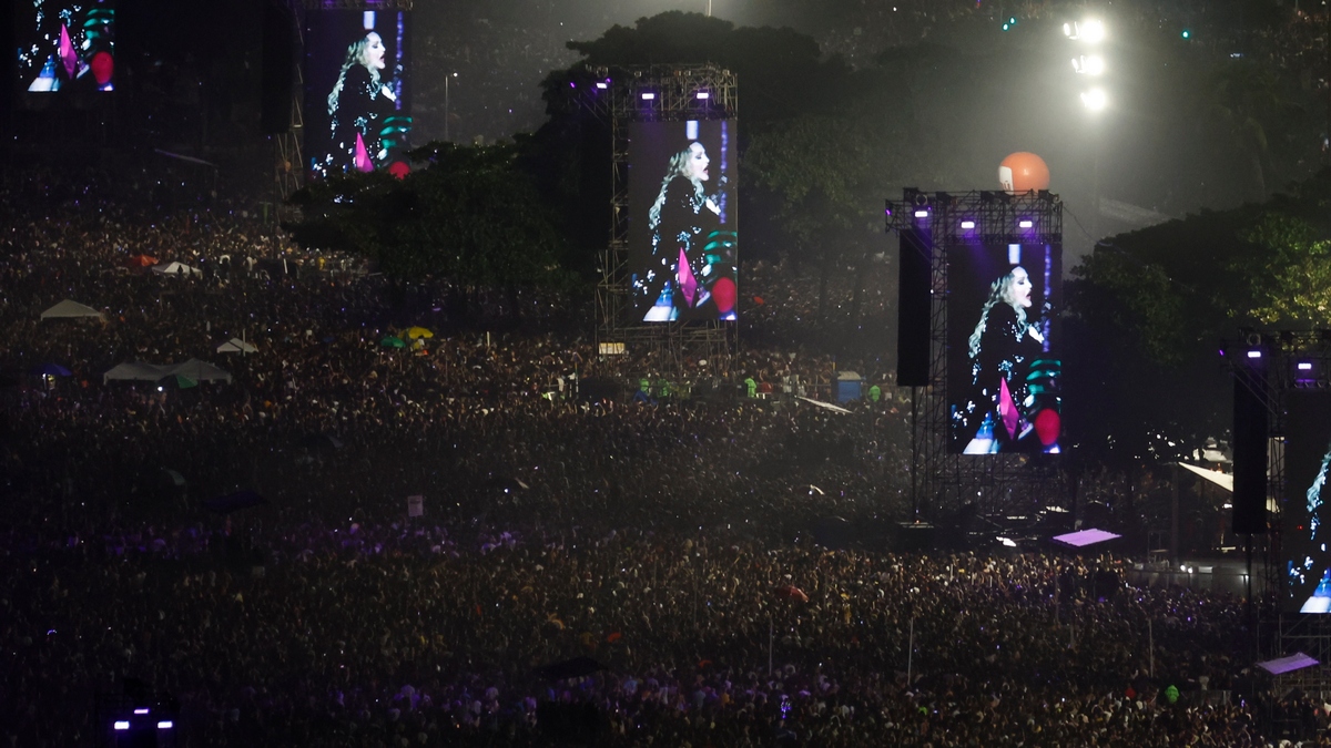 На выступление Мадонны в Рио пришли 1,6 млн зрителей – фото | Новости  Украины | LIGA.net
