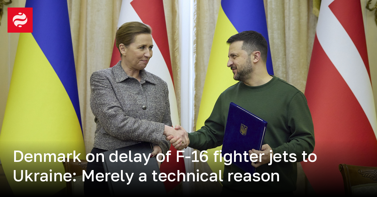 Denmark on delay of F-16 fighter jets to Ukraine: Merely a technical reason  | Ukrainian News | LIGA.net