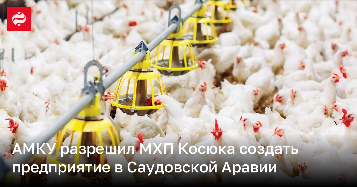 АМКУ разрешил МХП Косюка создать предприятие в Саудовской Аравии